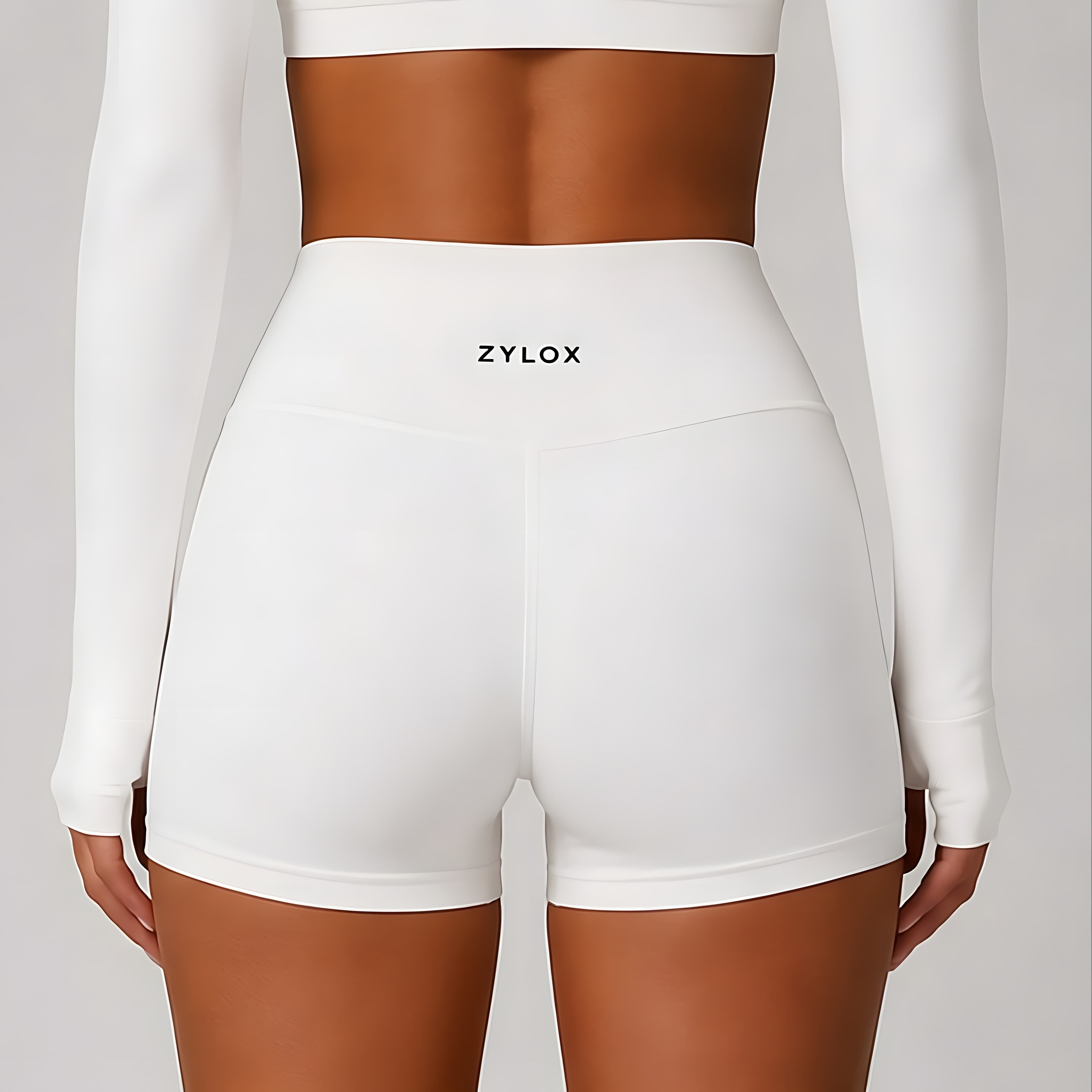 Bike Shorts — white